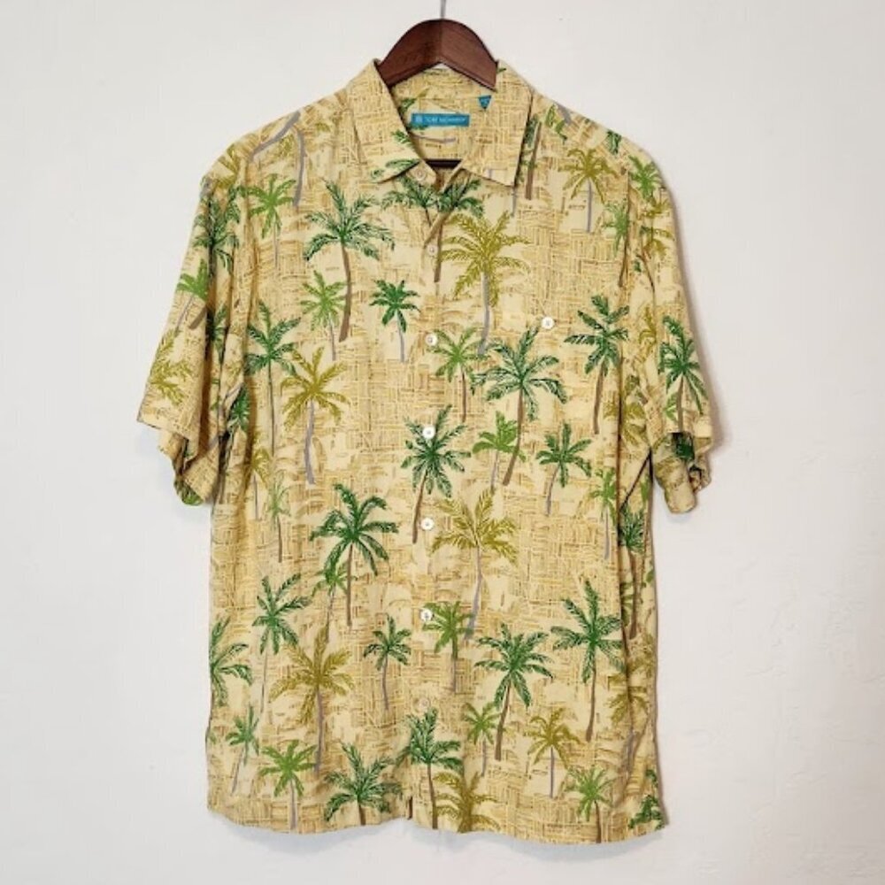 Tori Richard Men's Short Sleeve Hawaiian Shirt Size Large